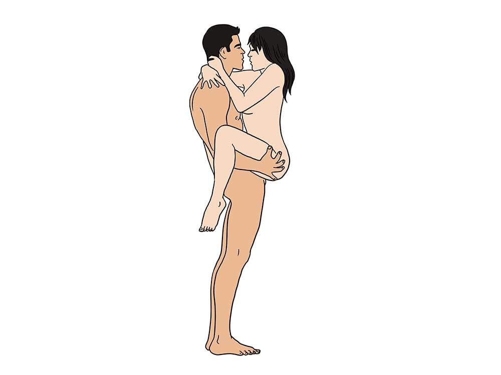 The Carrying Sex Position is one of those classic standing sex poses you ha...