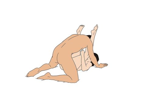 Legs Over Shoulders Sex Position